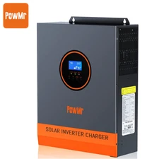 3KW 24V Hybrid Solar Inverter 110V/120V OFF Grid 80A MPPT Controller PV 4KW 400V