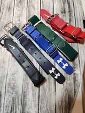 Hebilla TSA Seguridad Cinturón Militar Nylon TSA - Hebilla Plástica Segura, Ajustable Hasta 142cm, Elástico, Varios Colores Cinturón De Trabajo