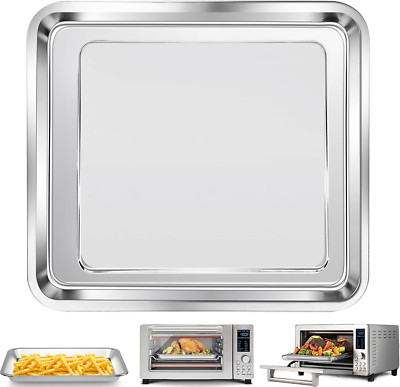 Air Fryer Baking Pan for Nuwave Bravo 12 in 1 21 Qt Air Fryer Toaster Oven, 11.2
