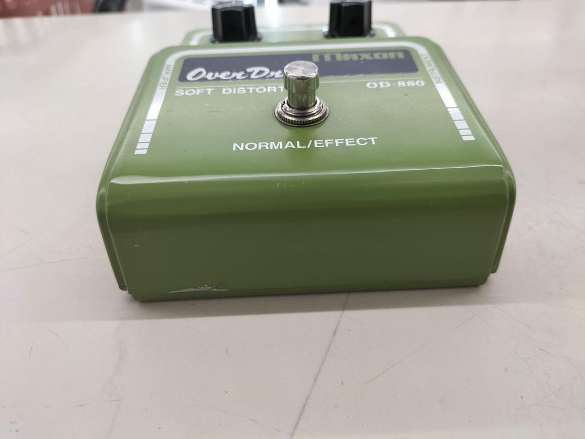 ギター Maxon OD-880 SOFT DISTORTION OD880 1977 Maxon OD-880 Soft Distortion Overdrive Vintage Guitar