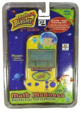 Math Blaster Handheld Electronic Learning Game Addition Subtraction 2nd Grade