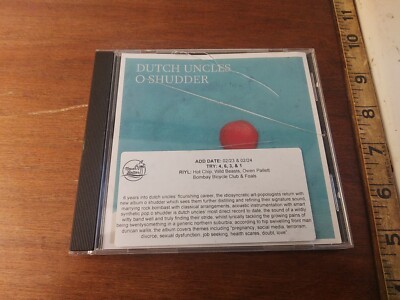 Dutch Uncles: O Shudder. CD, Memphis Industries, 2015