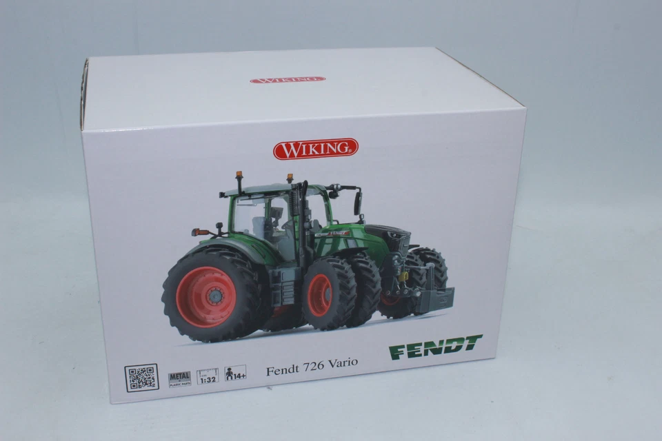 WIKING 077872 Fendt Vario 726 Twin Wheels Row Crop Tires 1:3 2 New Boxed - Image 3 of 4
