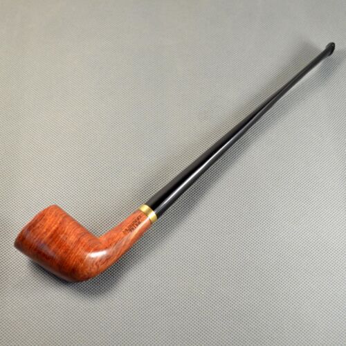Slender Fine Handmade Natural Wood Long Stem Smoking Tobacco Pipes 301BH - Picture 1 of 7