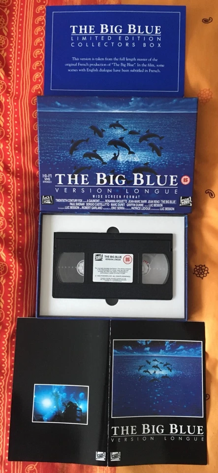 THE BIG BLUE - LIMITED EDITION COLLECTORS BOX - VHS - LUC BESSON - LE GRAND BLEU - Bild 3 von 3