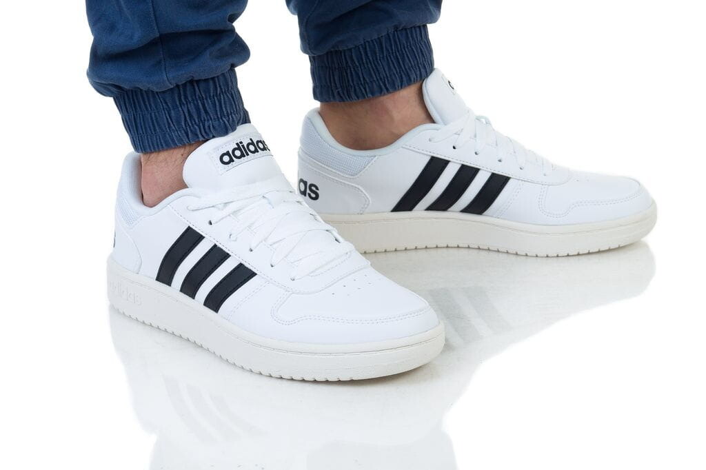 Size 10 - adidas Hoops 2.0 Cloud White - EG3970 for sale online | eBay