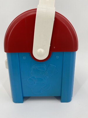 Vintage 1989 Fisher Price Sort And Stack Mailbox With 4 Letters Toddler Toy  1025 | eBay