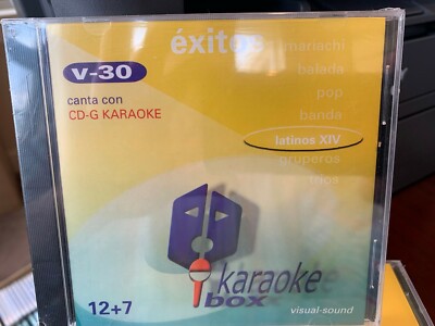 KARAOKE EXITOS LATINOS XIV VOL 30 19 TRACKS SPANISH
