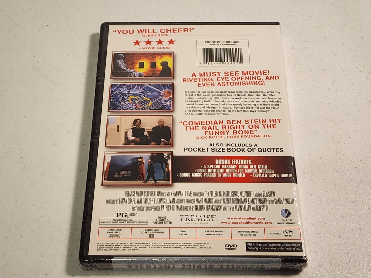 (未使用･未開封品)Expelled: No Intelligence Allowed [DVD] Amazon.com: Expelled: No Intelligence Allowed [DVD] : Ben