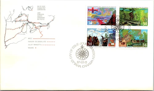 FDC Canada - Exploration of Canada Investigators 1987 - A00131