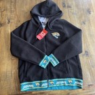 NFL Jacksonville Jaguars Mens XL Black Hoodie Sweatshirt New With Tags