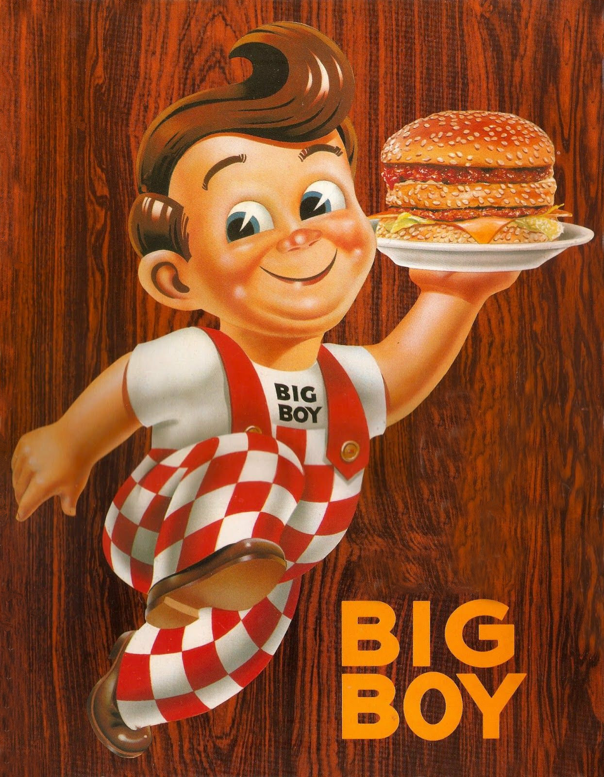 Big Boy Resteraunt Mascot image.
