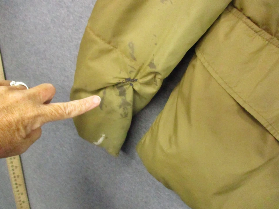 Chaqueta acolchada Browning Waterfow vintage marrón mediana hecha en EE. UU. Foto 4 de 4