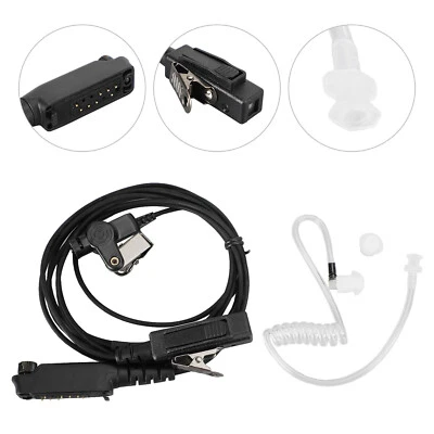 MOKINGDA Acoustic Tube PTT Mic Headset für Sepura STP8000 STP8030 STP8035 STP8038 STP8040