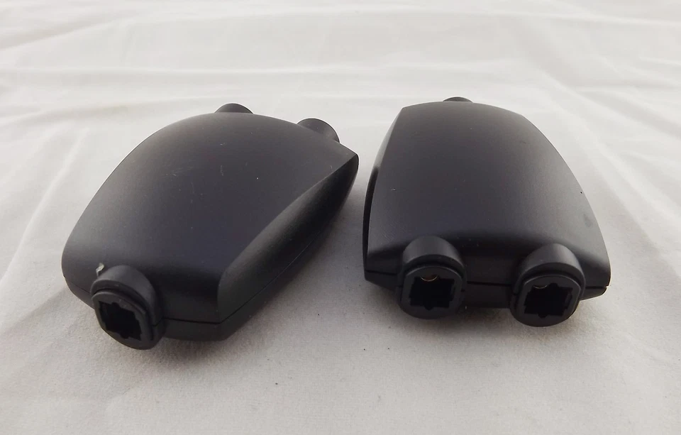 Toslink Digital Optical Fibre Audio Cable 2 Way Female Splitter Switch Adapter - Image 2 of 4