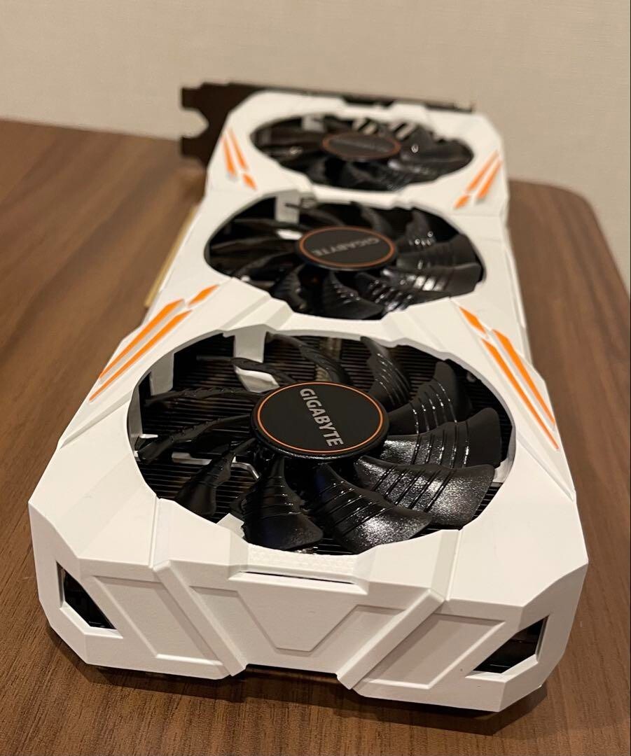 GIGABYTE GTX 1080 Ti 11GB Graphics White Video Cards GV