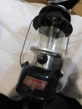 Vintage Coleman Gas Camp Lantern Model 288A700T No Mantles Untested