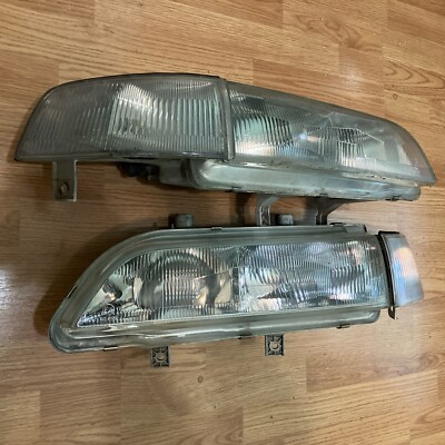 【正規品】#9 Hondar Eye Deck8.0 EDM 91-95 Honda Legend Coupe Glass Headlights Clear Corner Ka8