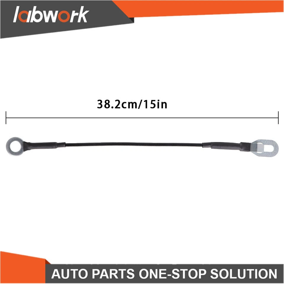 Labwork Rear Tailgate Cables Straps For Chevy GMC C/K 1500 2500 3500 1988-2002 - Image 3 of 4