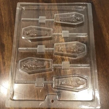 Vintage Halloween Mummy Chocolate Candy Molds Lollipops Two Different Styles
