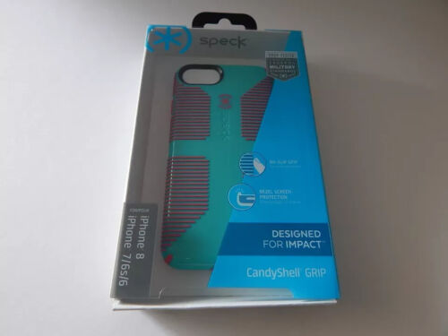 Speck Candyshell Grip Case iPhone SE/8/7/6S/6 4.7" Caribbean Blue/Bubblegum Pink