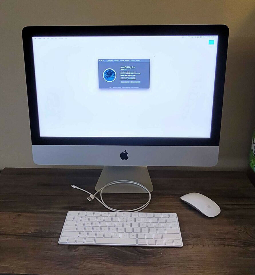 iMac (Retina 4K, 21.5-inch, 2017) 3Ghz Intel Core i5, 8GB iMac (Retina 4K, 21.5-inch, 2017) 3Ghz Intel Core i5, 8GB