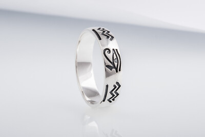 Eye of Horus Ring Ancient Egyptian Symbol Jewelry Udjat Band | eBay