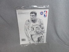 MAGIC JOHNSON LAKERS 2 SIDED POSTER PERSONALITYMAGAZINE