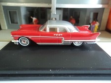 Oxford 1957 Cadillac Eldorado Brougham Red 187 Ho Diecast Car Gm