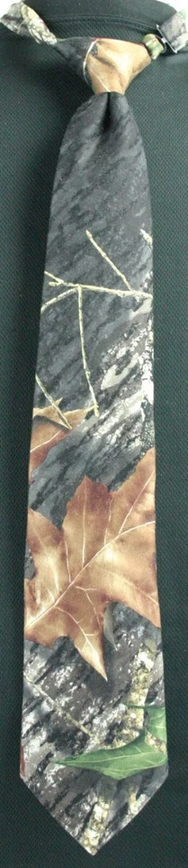 Mossy Oak Breakup, Shadowgrass, Max4, Winter, AP 男式 儿童 漂亮 领带 — 第 2/4 张图片