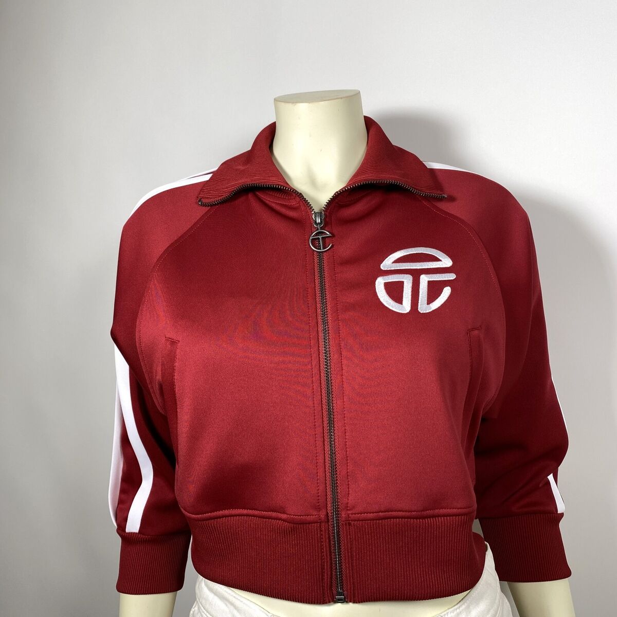 TELFAR Red Cropped Track Jacket | eBay TELFAR Red Cropped Track Jacket | eBay