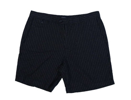 MINTCREW Shorts Mens M Black Mesh Stripe 10 Inseam Zip Pockets