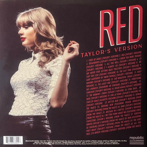 Taylor Swift - Red (Taylor's Version) - 4LPs - 45 RPM - Brand New/Sealed Vinyl - Imagen 16 de 16