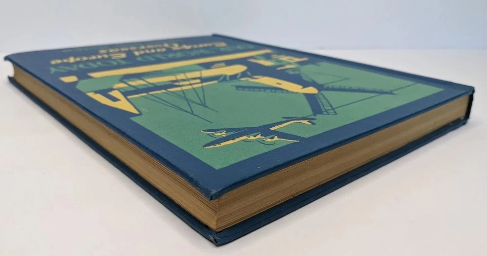 Our World Today Europe & Europe Overseas Stull & Hatch HC 1946 vintage textbook  - Image 3 of 4