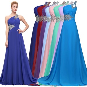 CHEAP~ Long Chiffon Evening Gown Bridesmaid Dresses Prom Formal ...