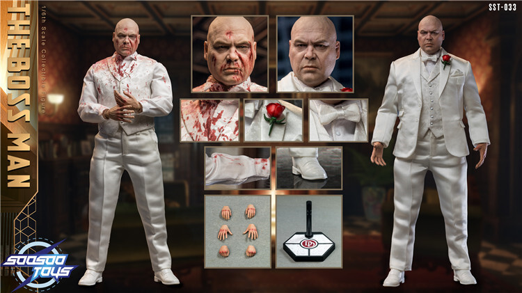 SOOSOOTOYS The Boss-man Kingpin Wilson Fisk 1/6 Action