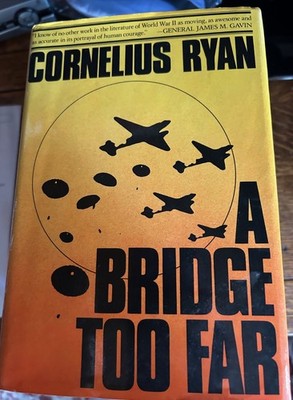 a bridge too far book, by cornelius ryan, 1974 HC/DJ Very good condition