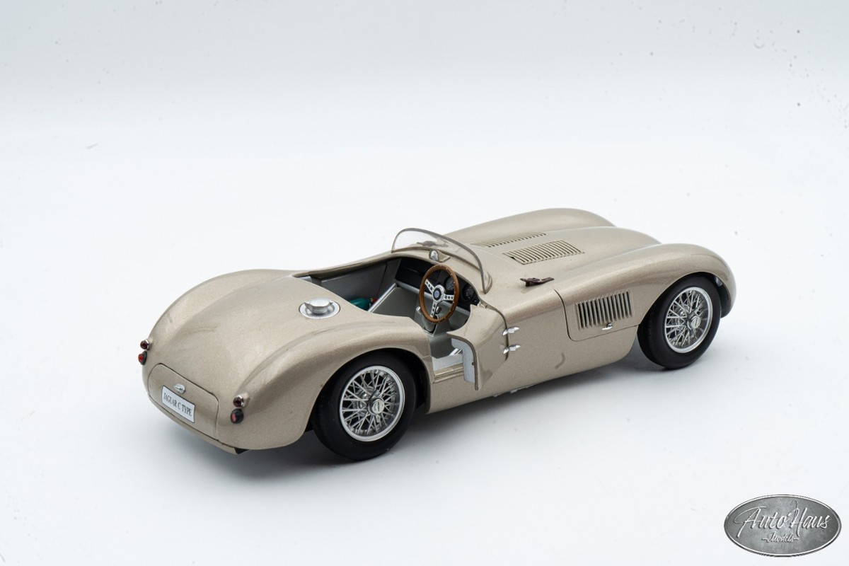 1/18 AutoArt 1951 Jaguar C Type Bronze 🤝ALSO OPEN FOR TRADE