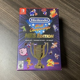 Nintendo World Championships NES Edition Switch Extras Only Pins+Cards - NO GAME