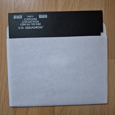   1 Diskette: U.N. SQUADRON   Commodore 64 C64 C128  