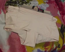 3 NEW MAIDENFORM DM3TBS AIEV EVERYDAY LUXE NO PINCH WAIST BOYSHORT PANTIES L/7