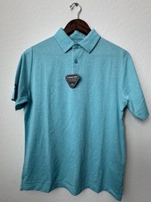 Callaway Opti-Dri Golf Swing Tech Shirt Mens Size Small Light Blue NWT