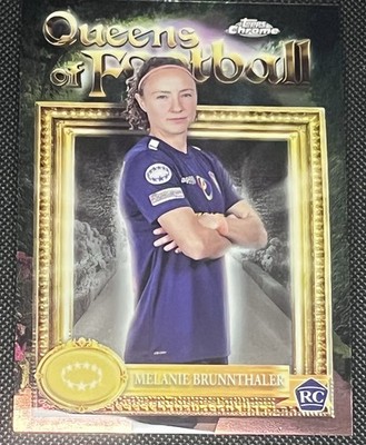 Topps Chrome Queens of Football Melanie Brunnthaler RC QF-20