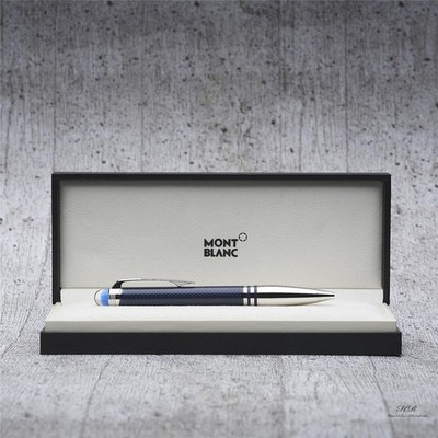 Montblanc Starwalker Blue Planet Metal Duoé Ballpoint Pen Lackiert ID 125288 OVP