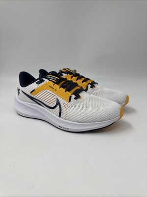Nike Zoom Pegasus 40 'West Virginia Mountaineers' DZ6005-100 Mens Size 8.5