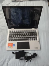 Evoo Laptop TEV-L2in1-116-2 Win 10 32GB 4GB RAM WiFi Intel with Lacdo Case