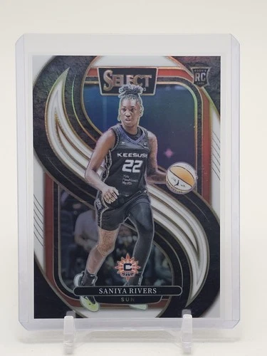 Saniya Rivers 2025 Panini Prizm Saniya Rivers #132 Rookie