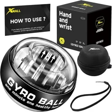 Torque Ball Hand Exerciser Grip Strength Trainer Wrist Gyro Ball Auto-Start