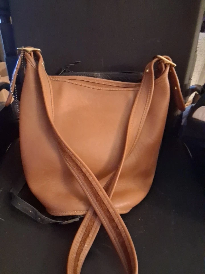 Bolso de hombro vintage Coach 9953 de cuero hecho en EE. UU. Foto 2 de 4