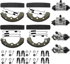 M MATI Wheel Cylinder Brake Shoe Front Rear All for Kawasaki Mule 3000 3010... 